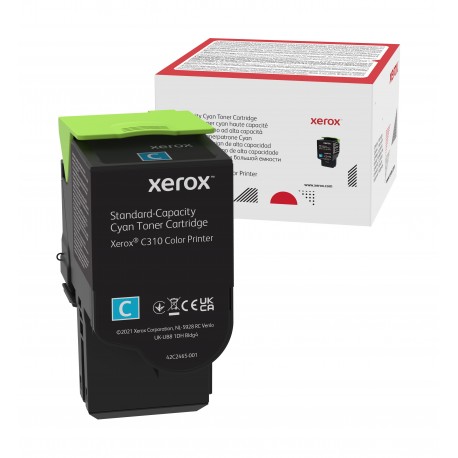 Toner Xerox C310 Cyan Std Toner Cartridge 2000p