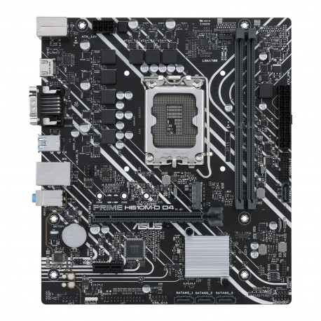 ASUS PRIME H610M-D D4 Motherboard Intel H610 LGA 1700 micro ATX - 4711081540489