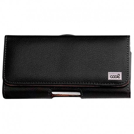 COOL Capa Horizontal Pele Sintética Universal Phantom de 5.5" a 6.3" - 8434847059709