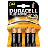 DURACELL - Pilha Alc Plus Power AA Bl4 LR6-MN1500 - 5000394017641