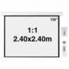Tela Ecrã de Projeção Suspensão Elétrico 240x240cm Napofix com Moldura - E11-2480 - 5603209000175