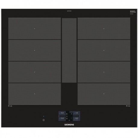 Placa Encastre Siemens Indução 4 Zonas Preto - EX675JYW1E - 4242003765234
