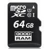 MICRO SDHC 64GB CLASS10 UHS I + ADAPTER GOODRAM - NEW - 5908267930151
