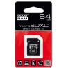 MICRO SDHC 64GB CLASS10 UHS I + ADAPTER GOODRAM - NEW - 5908267930151