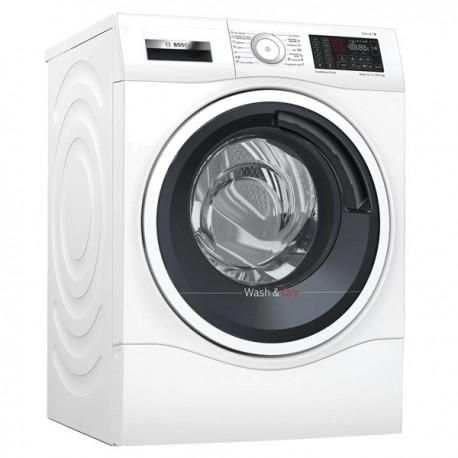 BOSCH WDU8H541ES Máquina de Lavar e Secar a Roupa, de Livre Instalação, Entrada Frontal, 10/6 Kg, 1400 RPM, Branco - 4242005204403