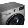 Máquina de Lavar Roupa LG F4WV7010S2S de Livre Instalação Entrada Frontal 10,5 Kg 1400 RPM Cinzento - 8806091069702