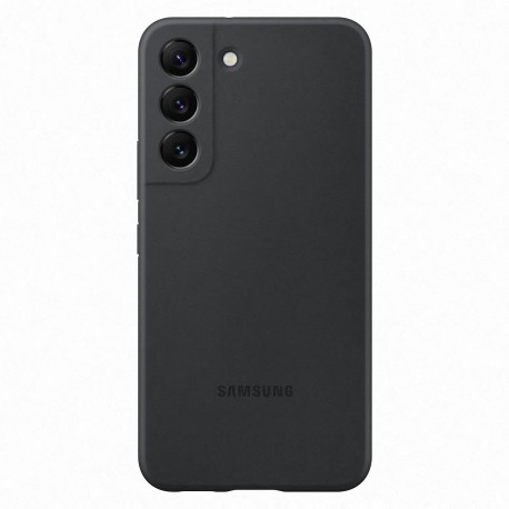 Capa Samsung Galaxy S22 Silicone Preta - 8806092992689