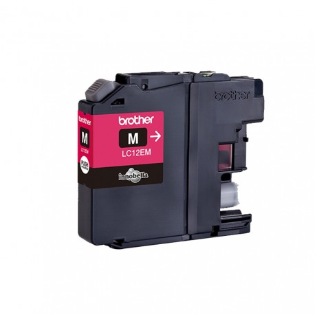 Tinteiro BROTHER LC12EY Magenta Mega Capacidade - MFCJ6925DW - 4977766748445