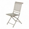 OEM Bistro Cadeira para Exterior 45x38x90 cm Marrom Metal Mosaico Efeitos - 8720093952568