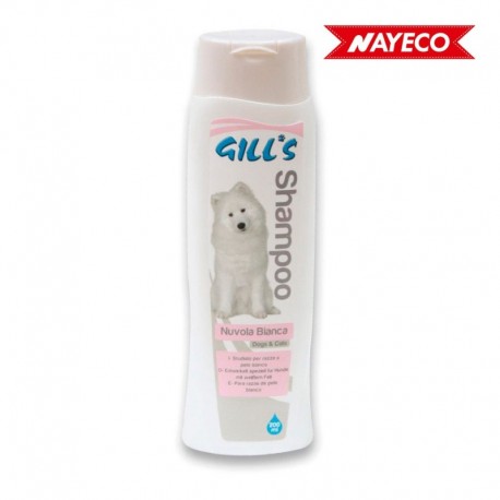 GILL'S Champô para Animais de Estimação Específico Pelo Branco 200 ml - 8023222129863