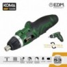 KOMA tools Kit Aparafusadora 3,6 V com 53 Acessórios - 8425998087239