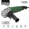 KOMA tools Rebarbadora 115 mm 1050 W 11000 RPM - 8425998087215