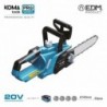 KOMA tools Motosserra 20 V Auto Lubrificante Bloqueio de Segurança Duplo Sistema Tensado Rápido, sem Bateria e Carregador Pro Series Battery - 8425998087611