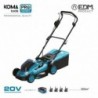 KOMA tools Corta-relvas 20 V 2900 RPM 25-75 mm 5 Níveis, sem Bateria e Carregador Pro Series Battery - 8425998087598