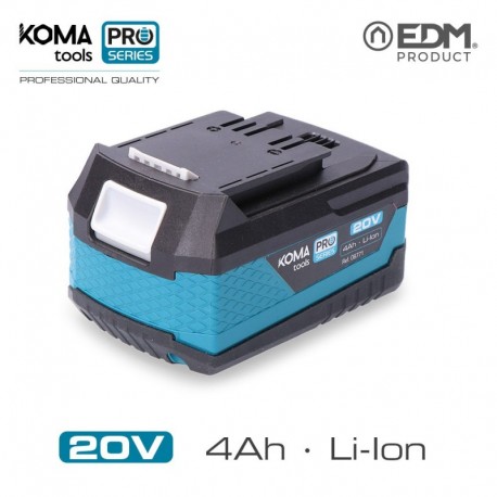 KOMA tools Bateria de Lítio 20 V 4.0 Ah Pro Series Battery - 8425998087710