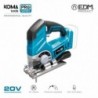 KOMA tools Serra Tico-tico 20 V 0-2300 RPM, 65 mm Madeira, 8 mm Metal, com 1 Serra para Madeira Incluída, sem Bateria e Carregador Pro Series Battery - 8425998087543
