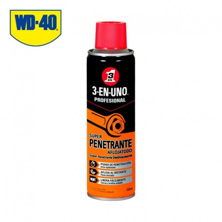 WD-40 3 em 1 Spray Super Penetrante Desbloqueante 250ml - 5032227340817