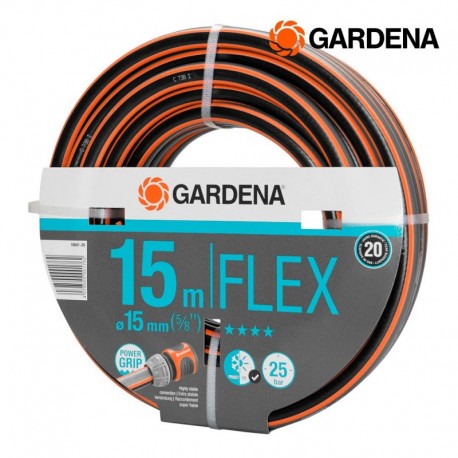 GARDENA Mangueira FLEX Confort de 15 mm (5/8") Rolo 15 m - 18041-26 - 4078500001762