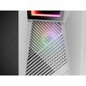MARS GAMING MC777W ATX CASE. 2X 120MM ARGB FAN. T. GLASS. INFINITY MIRROR. WHITE - 8437023094488