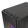 MARS GAMING MC300 MICRO-ATX CASE. 3X 120MM FRGB FAN. WINDOW. FRONT MESH. BLACK - 4711099471652