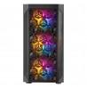 Caixa MARS GAMING MCMESH MICRO-ATX CASE. ULTRA-COOLING. 3X FRGB FAN. 360º MESH. BLACK - 4711099470884