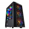 Caixa MARS GAMING MCMESH MICRO-ATX CASE. ULTRA-COOLING. 3X FRGB FAN. 360º MESH. BLACK - 4711099470884