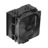 MARS GAMING MCPUPRO CPU COOLER. FULL BLACK. SILENT PWM FAN. 6X HEATPIPE. 200W - 8437023094914