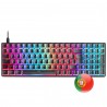 MARS GAMING MKULTRA BLACK RGB MECHANICAL 96% KEYBOARD. OUTEMU SQ RED. US+PORTU - 8437023094129