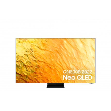 Samsung Series 8 85QN800B QLED 2,16 m (85") 8K Ultra HD Smart TV Wi-Fi Aço Inoxidável - QE85QN800BTXXC - 8806094194982