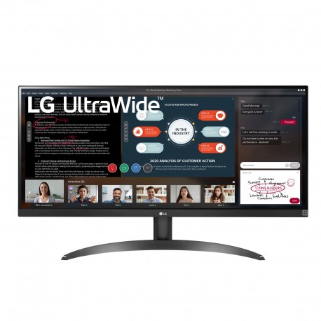 LG 29WP500-B Monitor de Ecrã 73,7 cm (29") 2560 x 1080 pixels UltraWide Full HD LED 5 ms Preto - 8806091246417