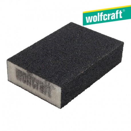 Wolfcraft Esponja de Lixa Grão 80/120 - 8788000 - 4006885878808