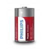 Philips Pilha Alcalina D - Lr20 1,5 V Blister 2 Un 34,2x61,5mm - 8712581550011