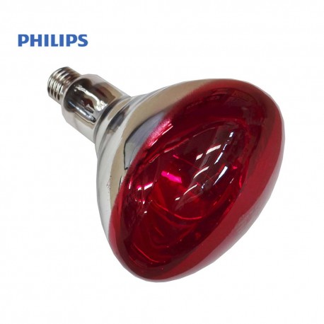 Philips Lâmpada Infravermelhos PAR38 IR 250 W 230/250 V AC E27 Vermelho Função Terapêutica Calor - 923212043801 - 8711500575210