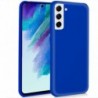 COOL Capa Silicone para Samsung G990B Galaxy S21 FE Azul - 8434847059778