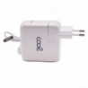 COOL Carregador Universal de Rede para Apple MacBook Air MagSafe 2 45 W Branco - 8434847058412