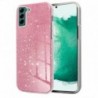 COOL Capa para Samsung S906 Galaxy S22 Plus Glitter Rosa - 8434847059914