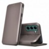 COOL Capa Flip Cover para Samsung S906 Galaxy S22 Plus Elegance Prateado - 8434847059952
