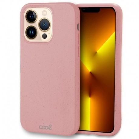 COOL Capa para iPhone 13 Pro Max Eco Biodegradável Rosa - 8434847060194
