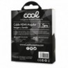 COOL Cabo HDMI a HDMI Audio-Video Universal 1,5 metros Angular Ultra 4K - 8434847058429