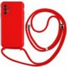 COOL Capa para Samsung A536 Galaxy A53 5G Cordão Liso Vermelho - 8434847060866