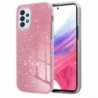 COOL Capa para Samsung A536 Galaxy A53 5G Glitter Rosa - 8434847061061