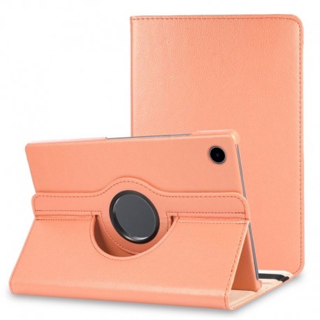 COOL Capa para Samsung Galaxy Tab A8 X200 / X205 Pele Sintética Liso Rose Gold 10.5" - 8434847061986