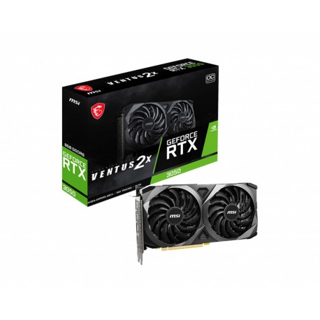 VGA MSI RTX3050 VENTUS 2X 8G OC 8GB GDDR6X 1HDMI/3DP - 4719072939953