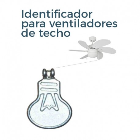EDM Punho Identificador de Interruptor para Ventilador de Teto - 8425998339239