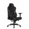 Alpha Gamer Phenix AGPHENIX-PUL-BK-GRY Cadeira Gaming, Ajuste de Cadeira Inclinação do Assento Encosto e Apoio de Braço, Pele Sintética, Preto, Cinza - 5600413204849