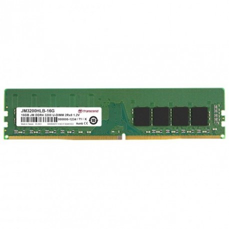 Dimm TRANSCEND JetRam 16GB DDR4 3200Mhz CL22 1.2V - 0760557848363