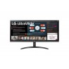 Monitor LG 34" UltraWide FHD IPS 5ms 75Hz HDMI-VESA Tilt - STD WTY - 8806091155856