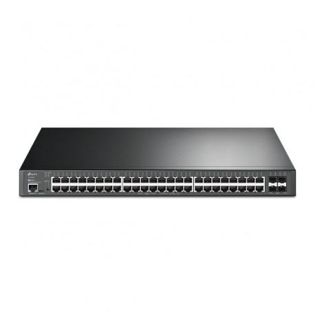 TP-Link TL-SG3452XP Switch JetStream 48-Port Gigabit And 4-Port 10GE SFP+ L2+ Managed Switch With 48-Port PoE+ - 6935364006495