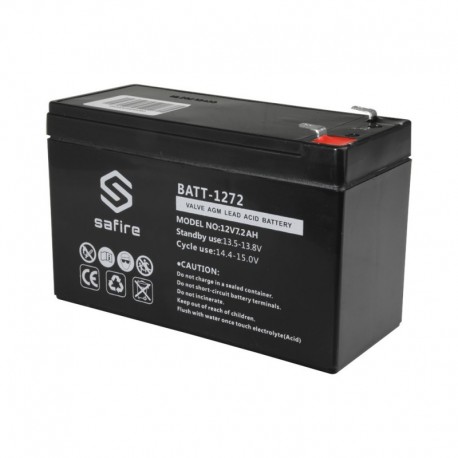 Oem BATT-1272 Bateria recarregavel Tecnologia chumbo acido AGM - 8435325463414