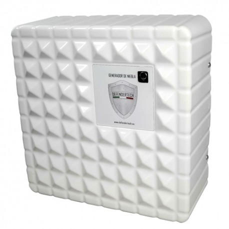 Defendertech DT-400-AJ Gerador de Neblina sem Conectividade LAN 415 m3 até 4.5 min 2 Relés Ajax Instalados para Armar e Disparo com Bateria Integrada Não Incluída